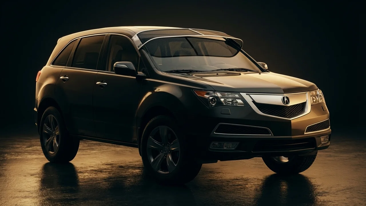 Acura SLX Car Windscreen Sunvisor - 1