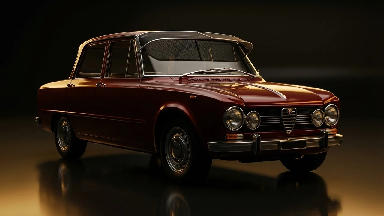 Alfa Romeo Berlina Car Windscreen Sunvisor - 1