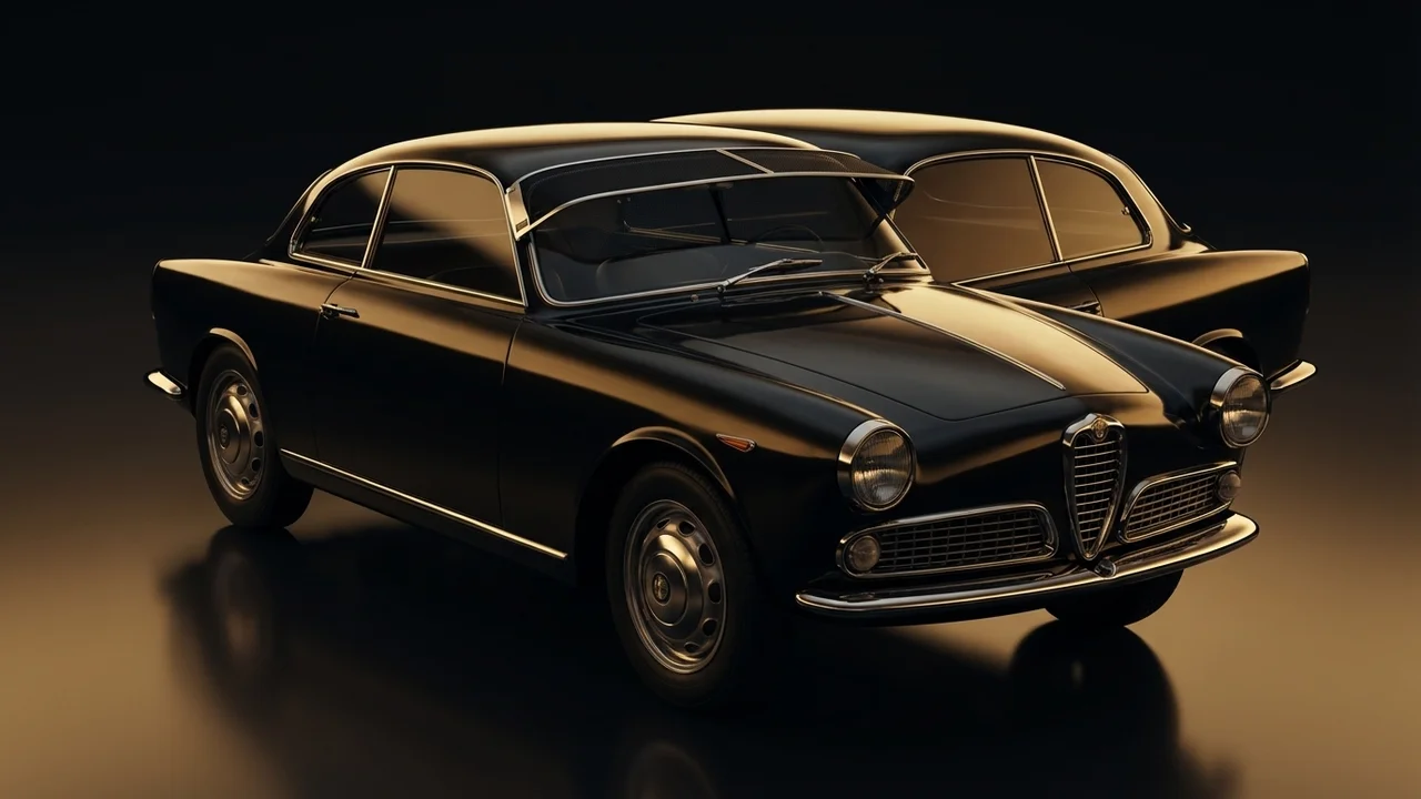 Alfa Romeo Giulia Sprint Car Windscreen Sunvisor - 1