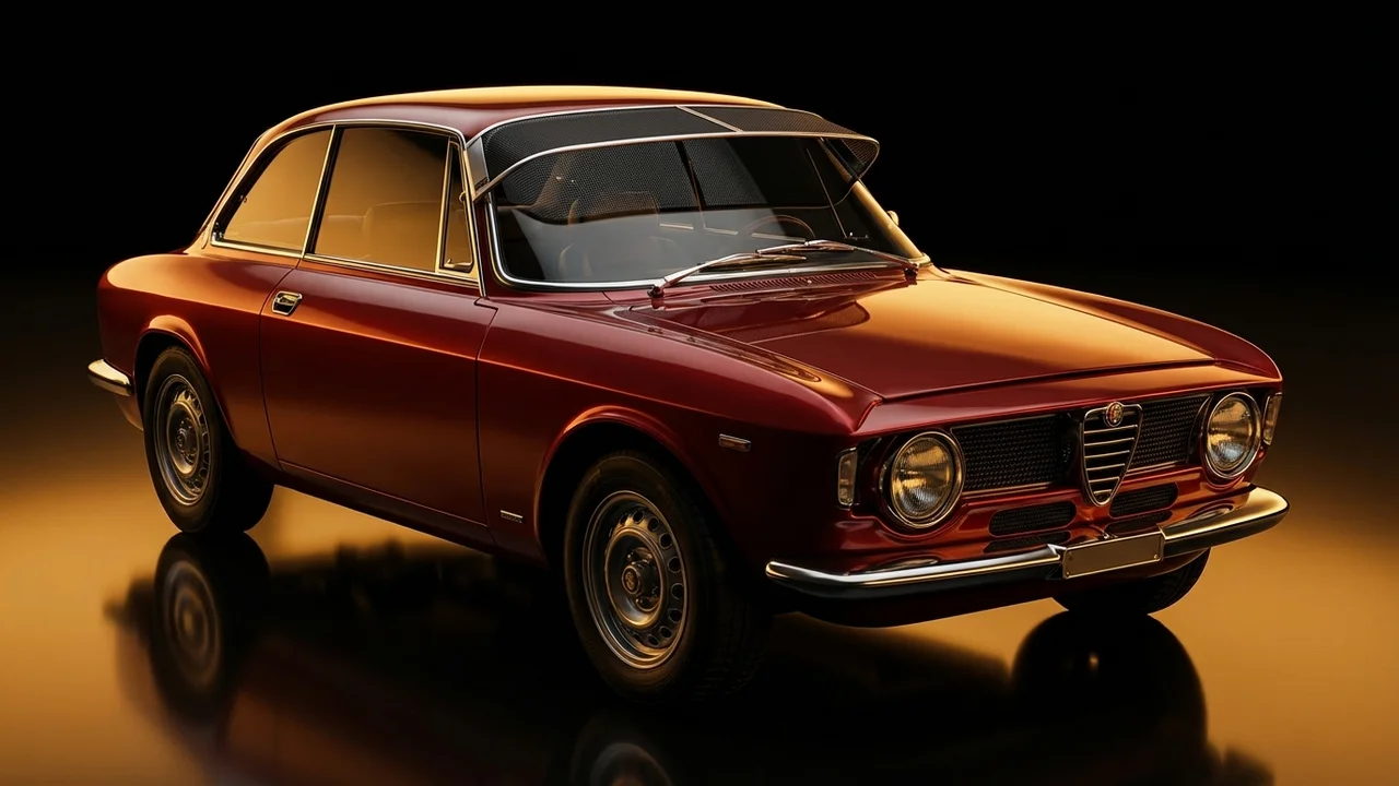 Alfa Romeo GTA Car Windscreen Sunvisor - 1