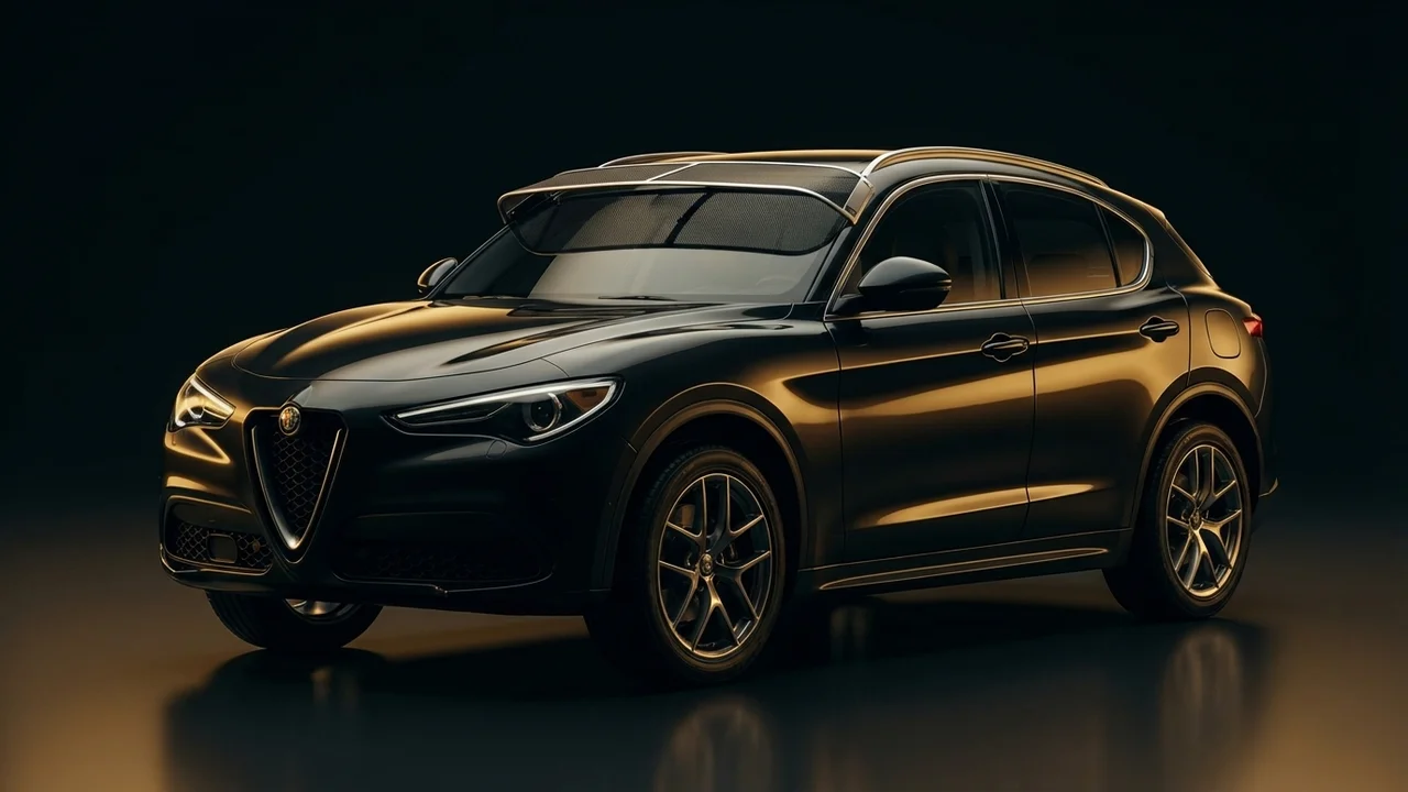 Alfa Romeo Stelvio Car Windscreen Sunvisor - 1