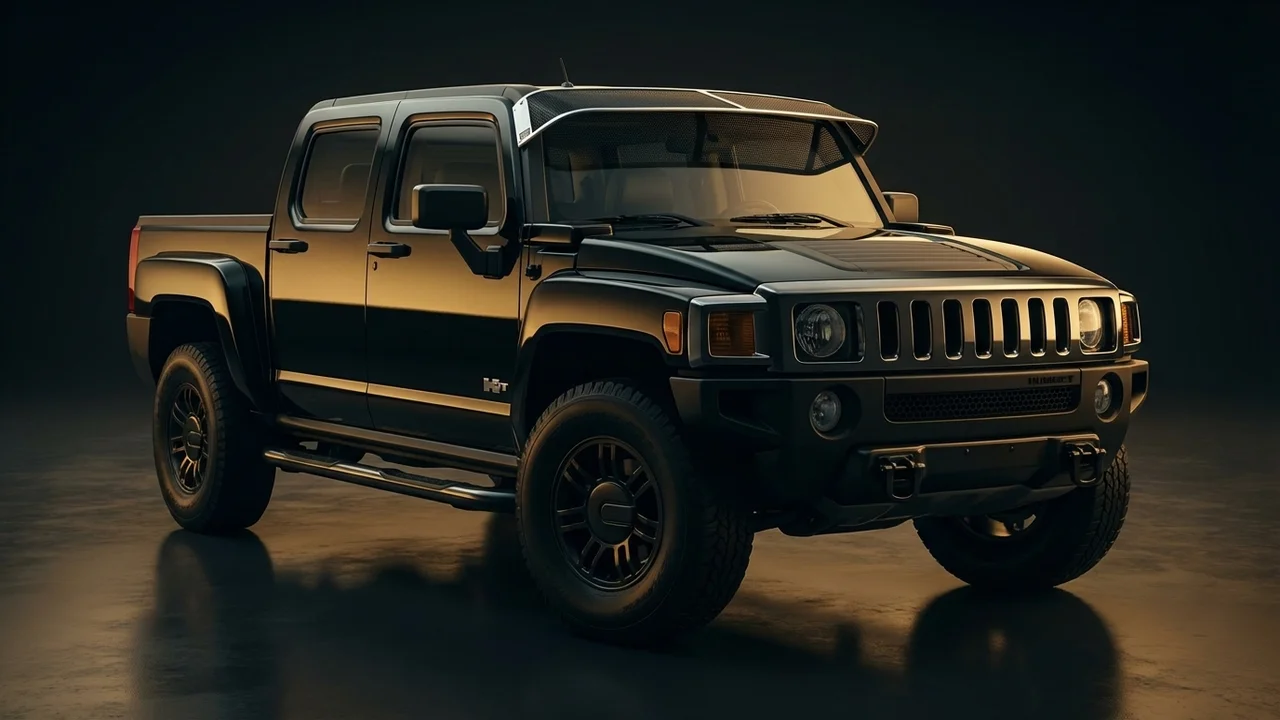 AM General Hummer H3T Car Windscreen Sunvisor - 1