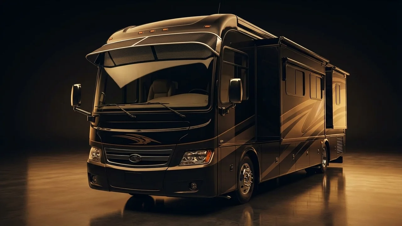 American Coach American Patriot Cruiser Car Windscreen Sunvisor - 1