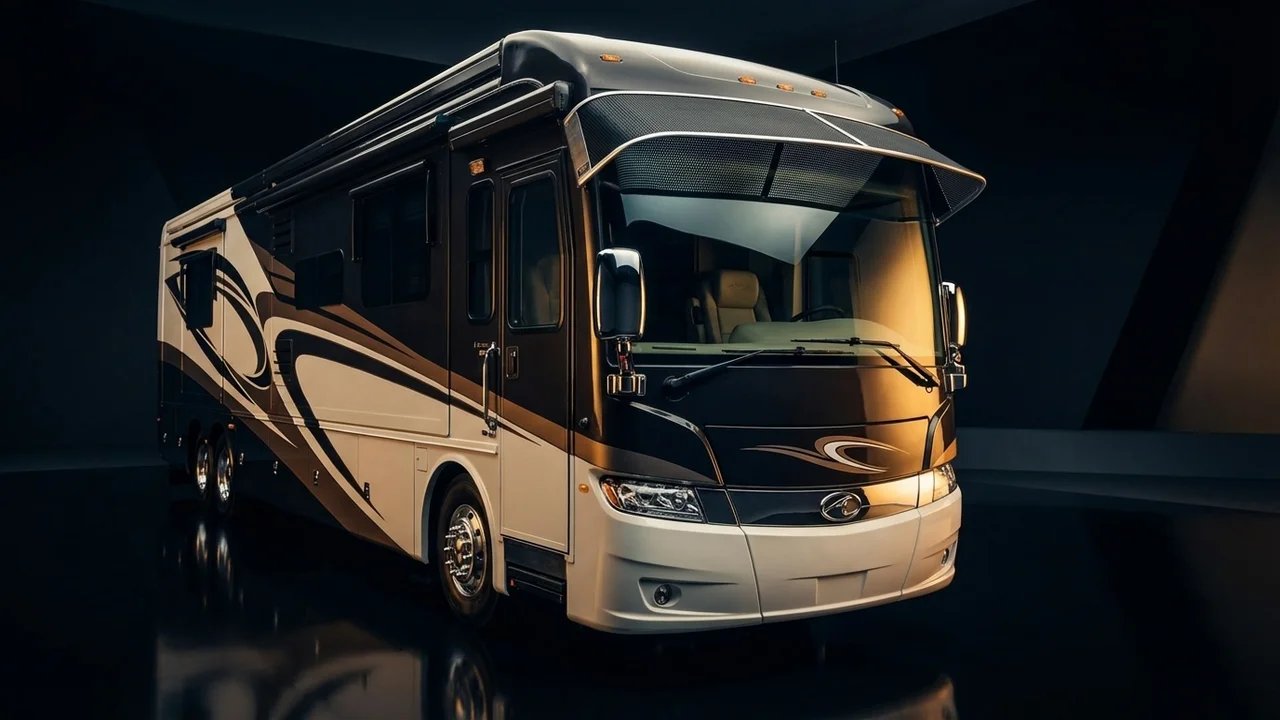 American Coach American Tradition Car Windscreen Sunvisor - 1