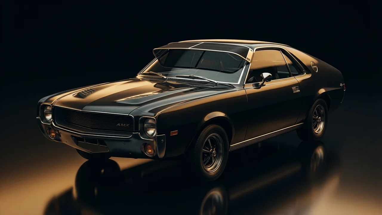 American Motors AMX Car Windscreen Sunvisor - 1