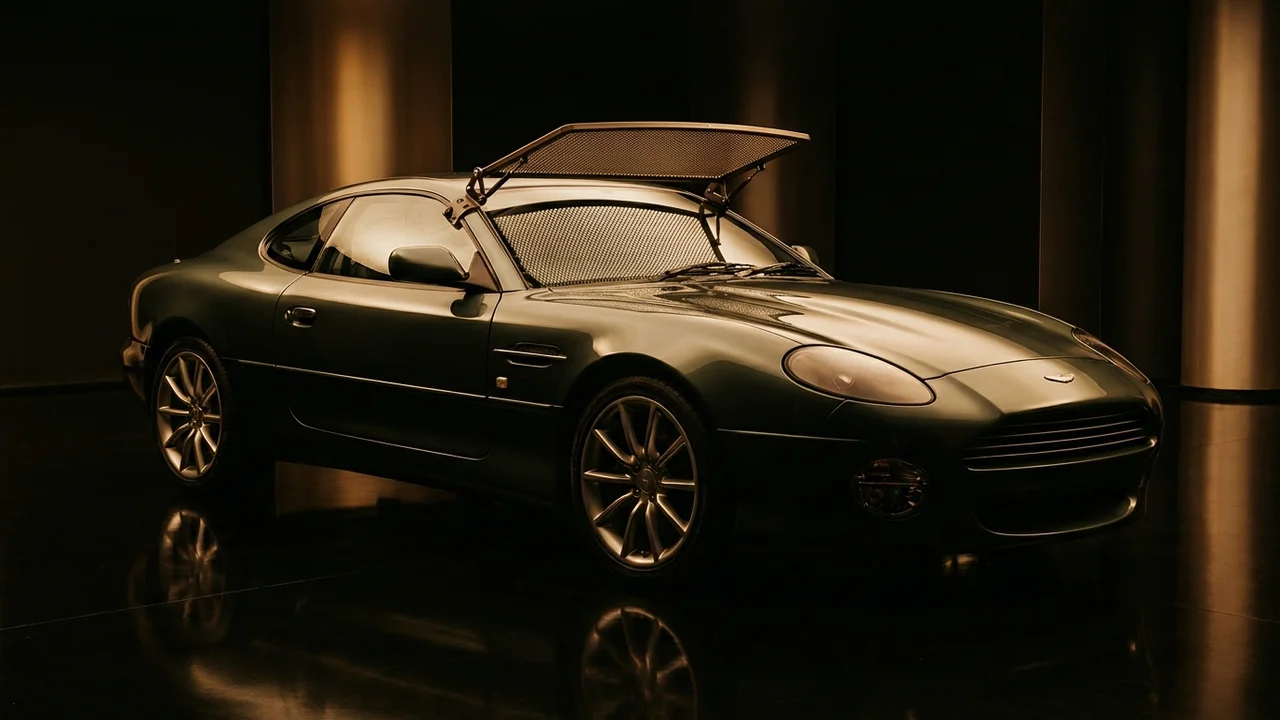 Aston Martin DB7 Car Windscreen Sunvisor - 1