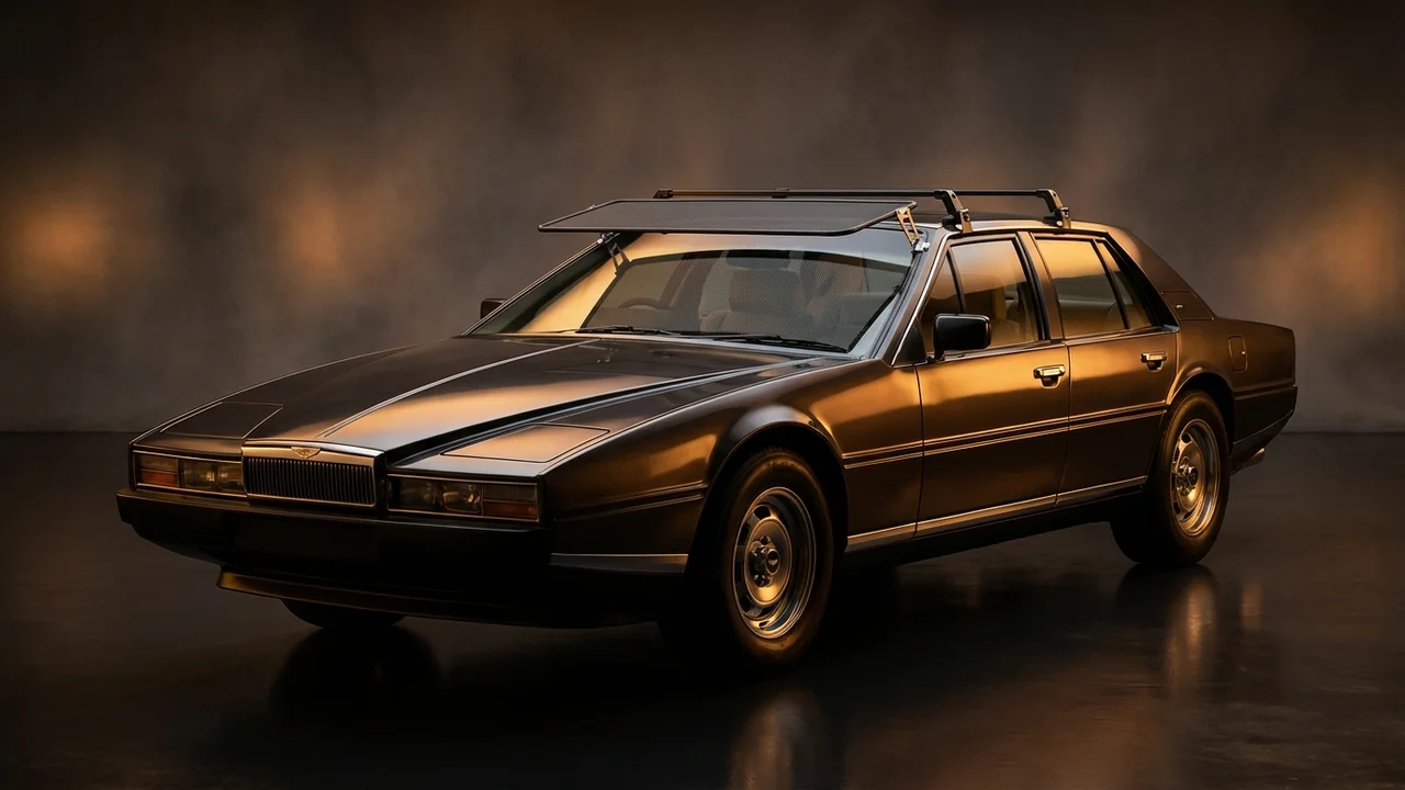 Aston Martin Lagonda Car Windscreen Sunvisor - 1