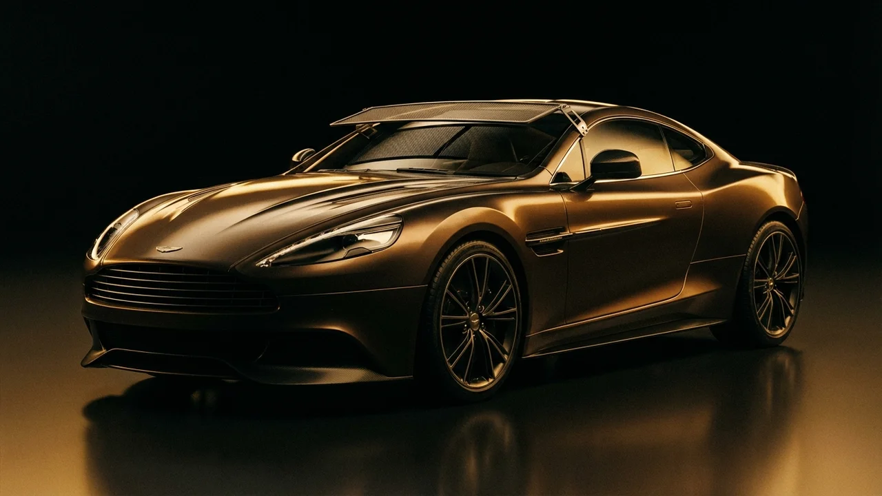 Aston Martin Vanquish Car Windscreen Sunvisor - 1