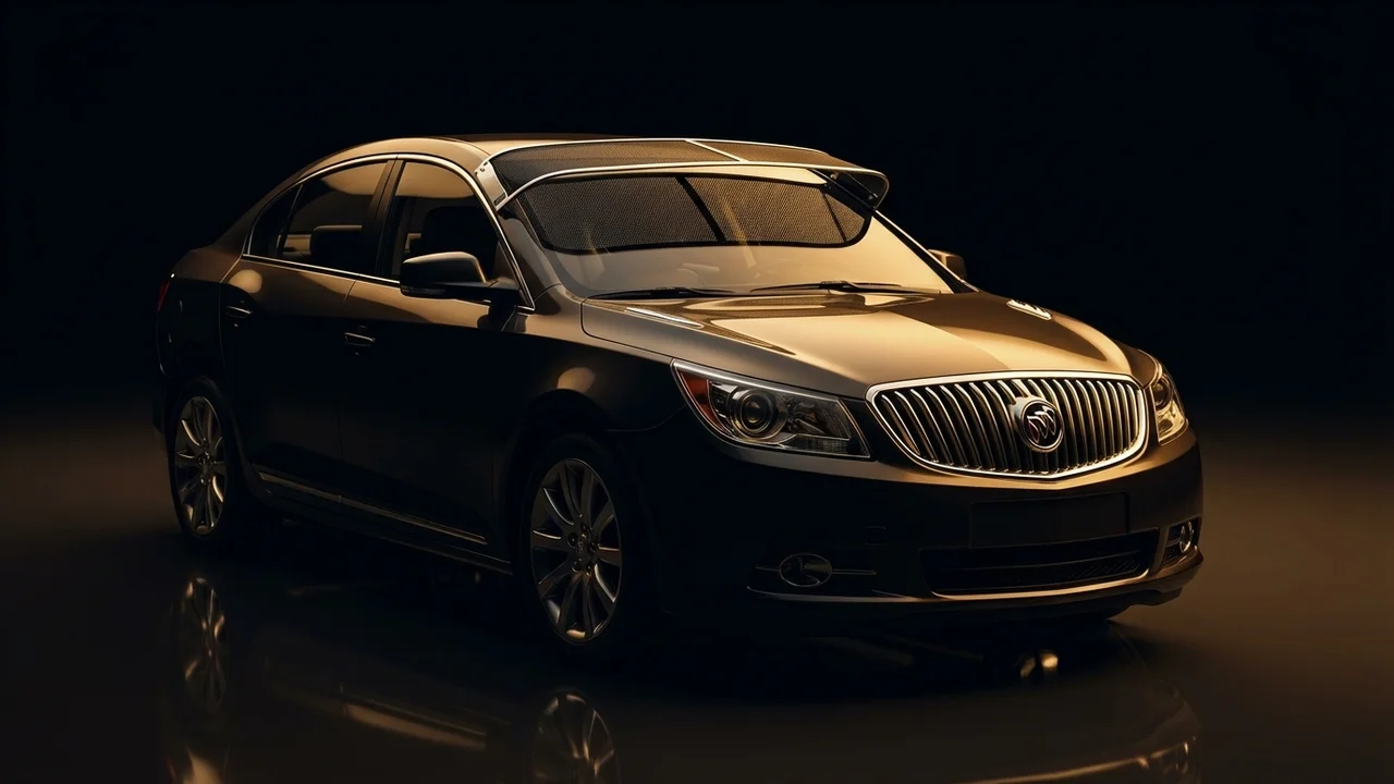 Buick Somerset Car Windscreen Sunvisor - 1