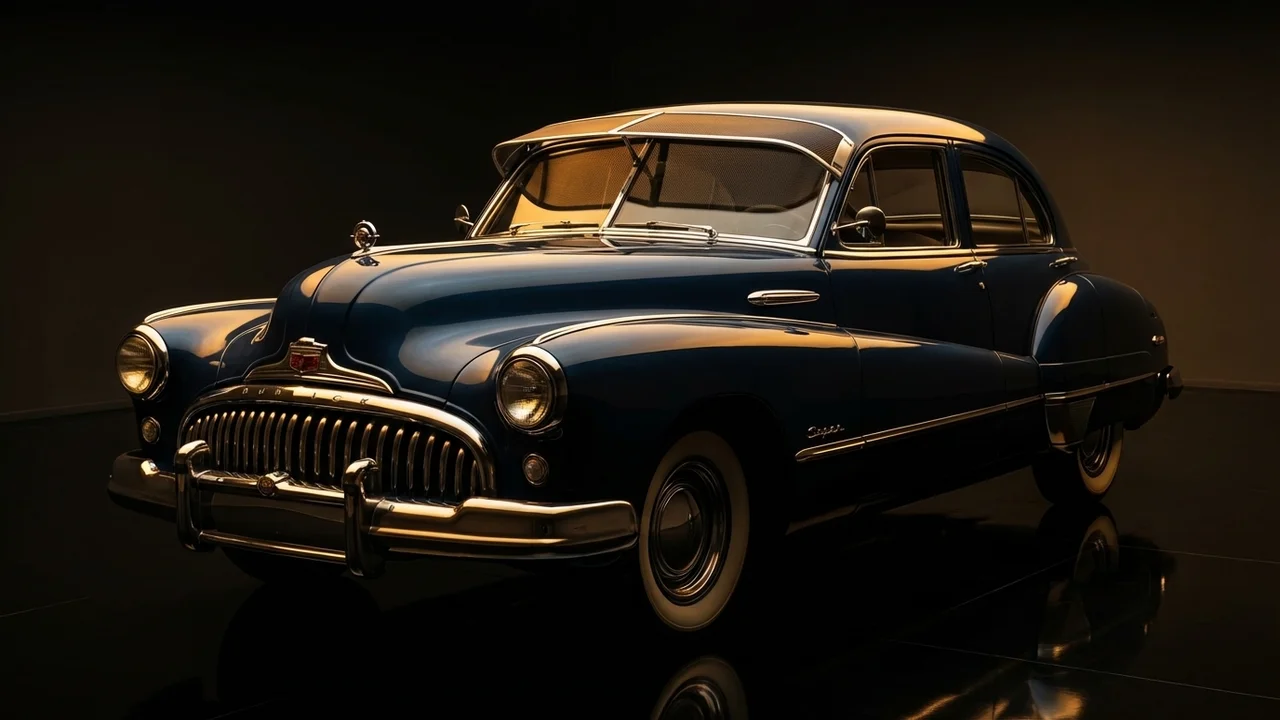 Buick Super Car Windscreen Sunvisor - 1