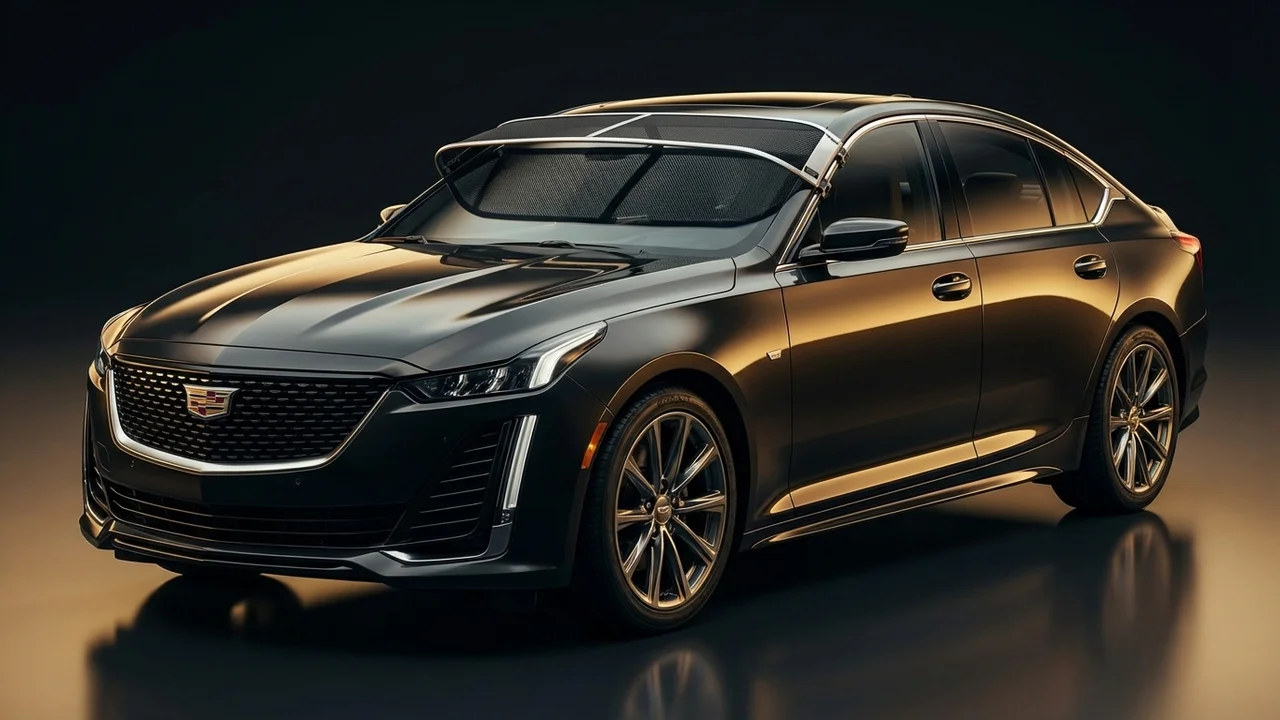 Cadillac CT5 Car Windscreen Sunvisor - 1