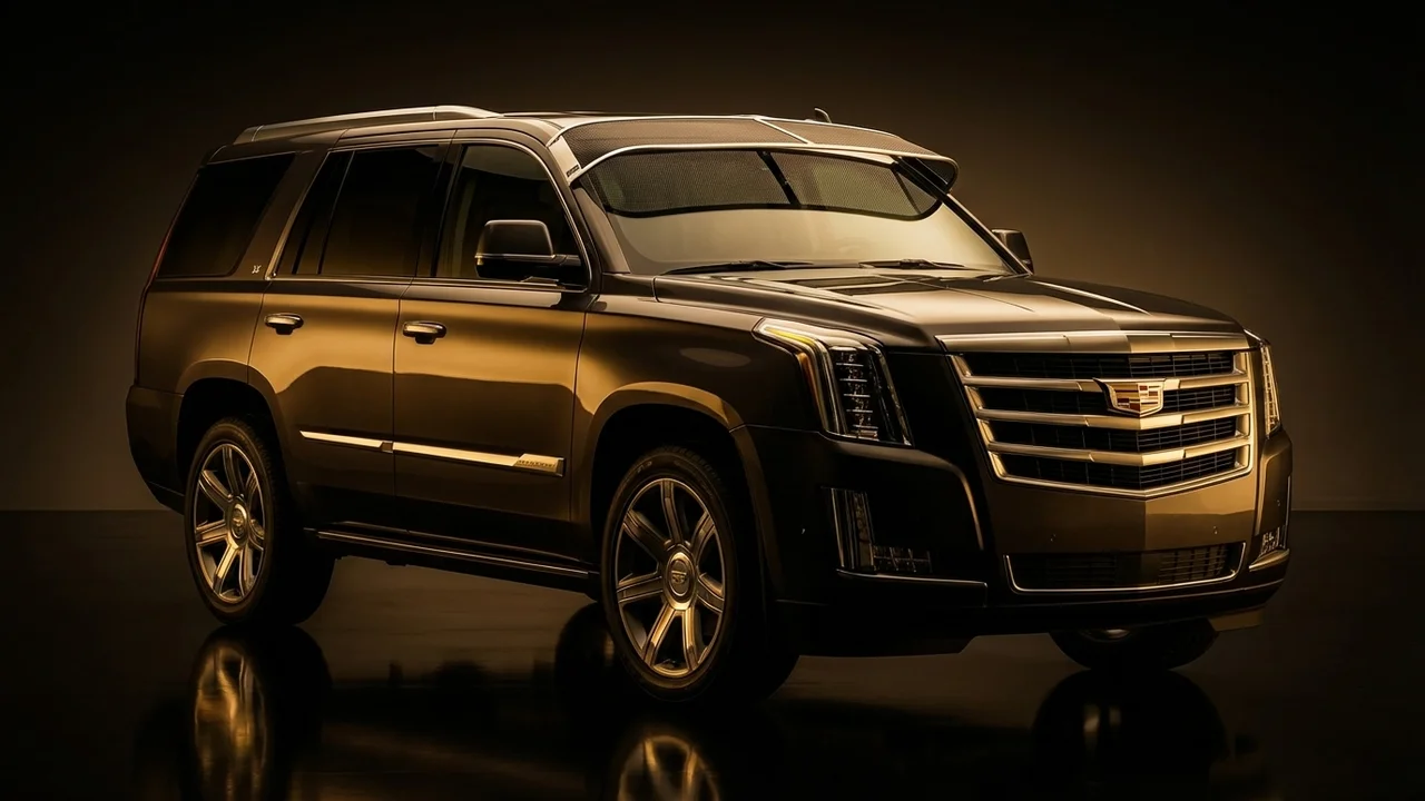 Cadillac Escalade Car Windscreen Sunvisor - 1