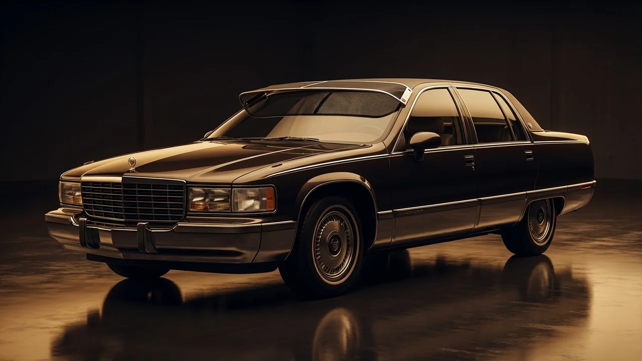 Cadillac Fleetwood Irok Car Windscreen Sunvisor - 1