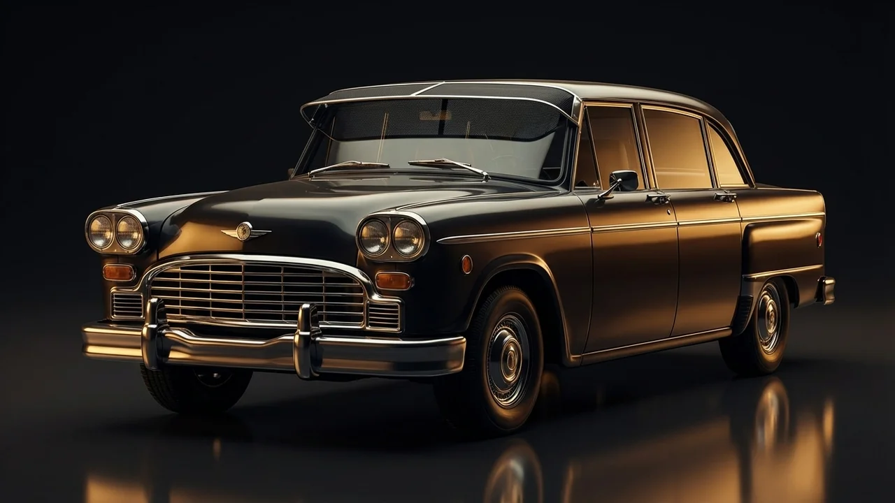 Checker Aerobus Car Windscreen Sunvisor - 1