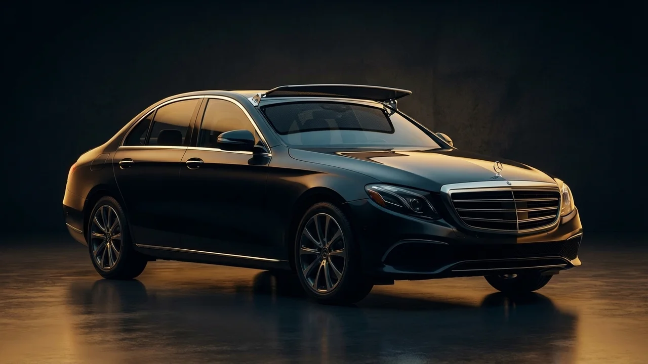 Chrysler E Class Car Windscreen Sunvisor - 1