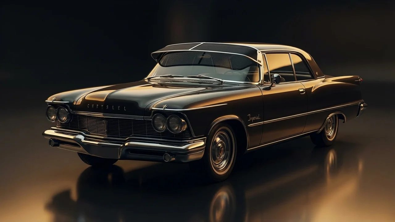 Chrysler Imperial Car Windscreen Sunvisor - 1