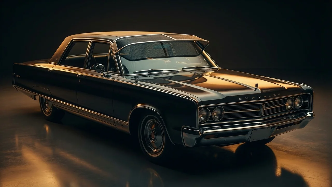 Chrysler Newport Car Windscreen Sunvisor - 1