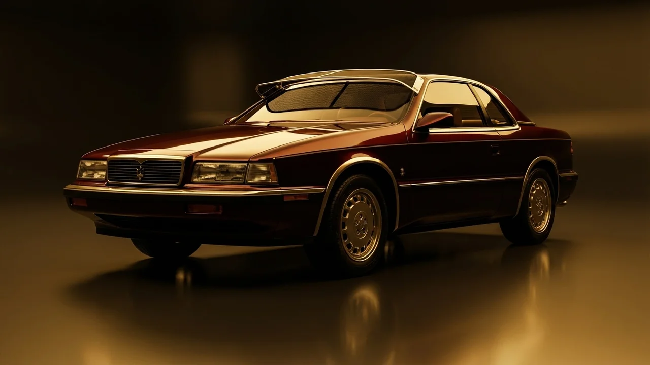 Chrysler TC Maserati Car Windscreen Sunvisor - 1