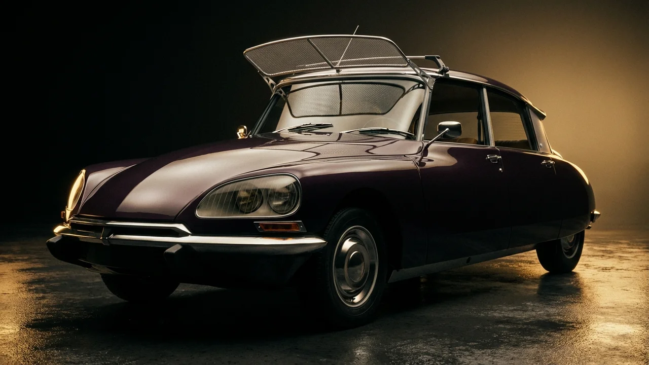 Citroen DS21 Car Windscreen Sunvisor - 1