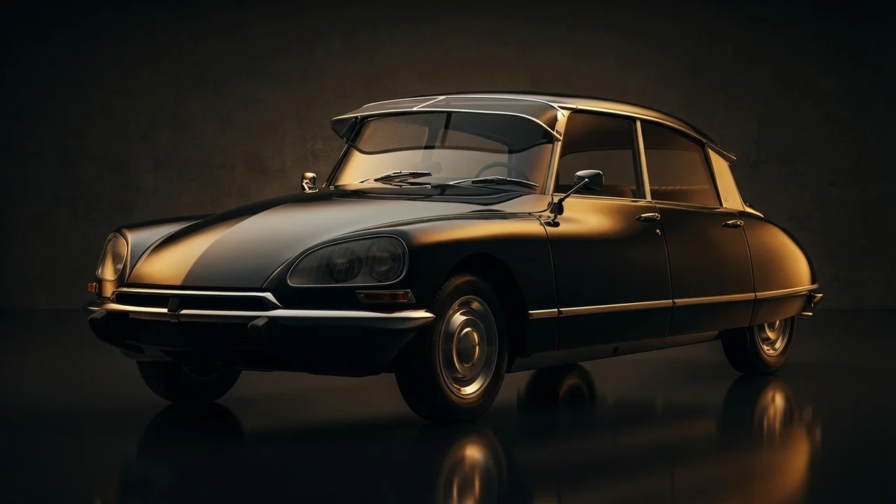 Citroen ID19 Car Windscreen Sunvisor - 1