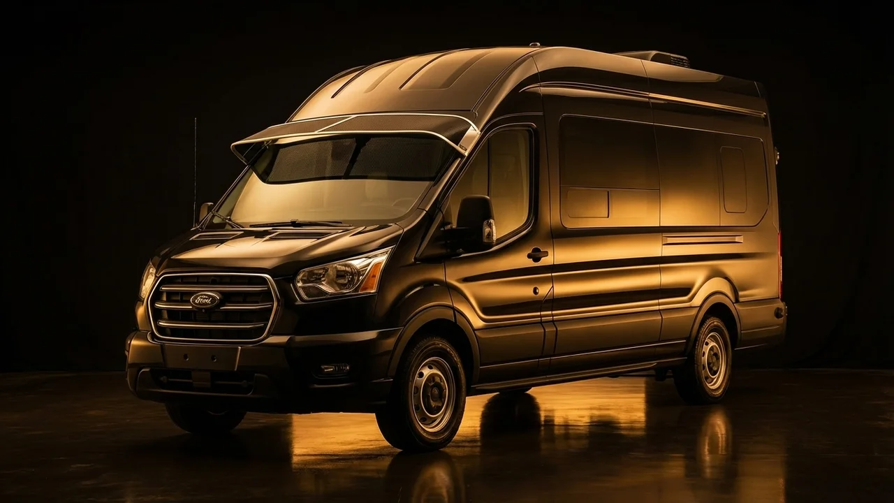 Coachmen Cross Trail Transit Car Windscreen Sunvisor - 1