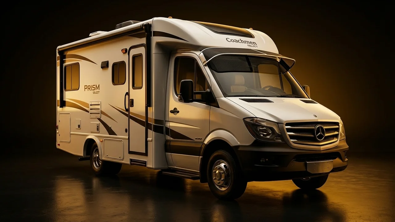 Coachmen Prism Select Car Windscreen Sunvisor - 1