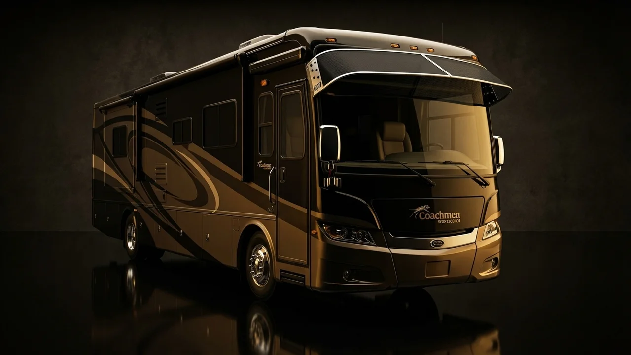 Coachmen Sportscoach SRS Car Windscreen Sunvisor - 1