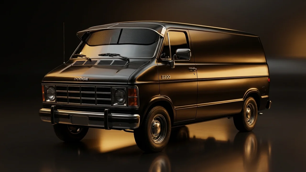 Dodge B200 Car Windscreen Sunvisor - 1