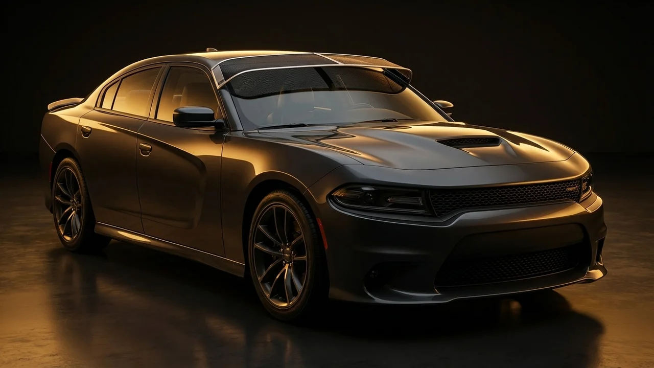 Dodge Charger Daytona Car Windscreen Sunvisor - 1