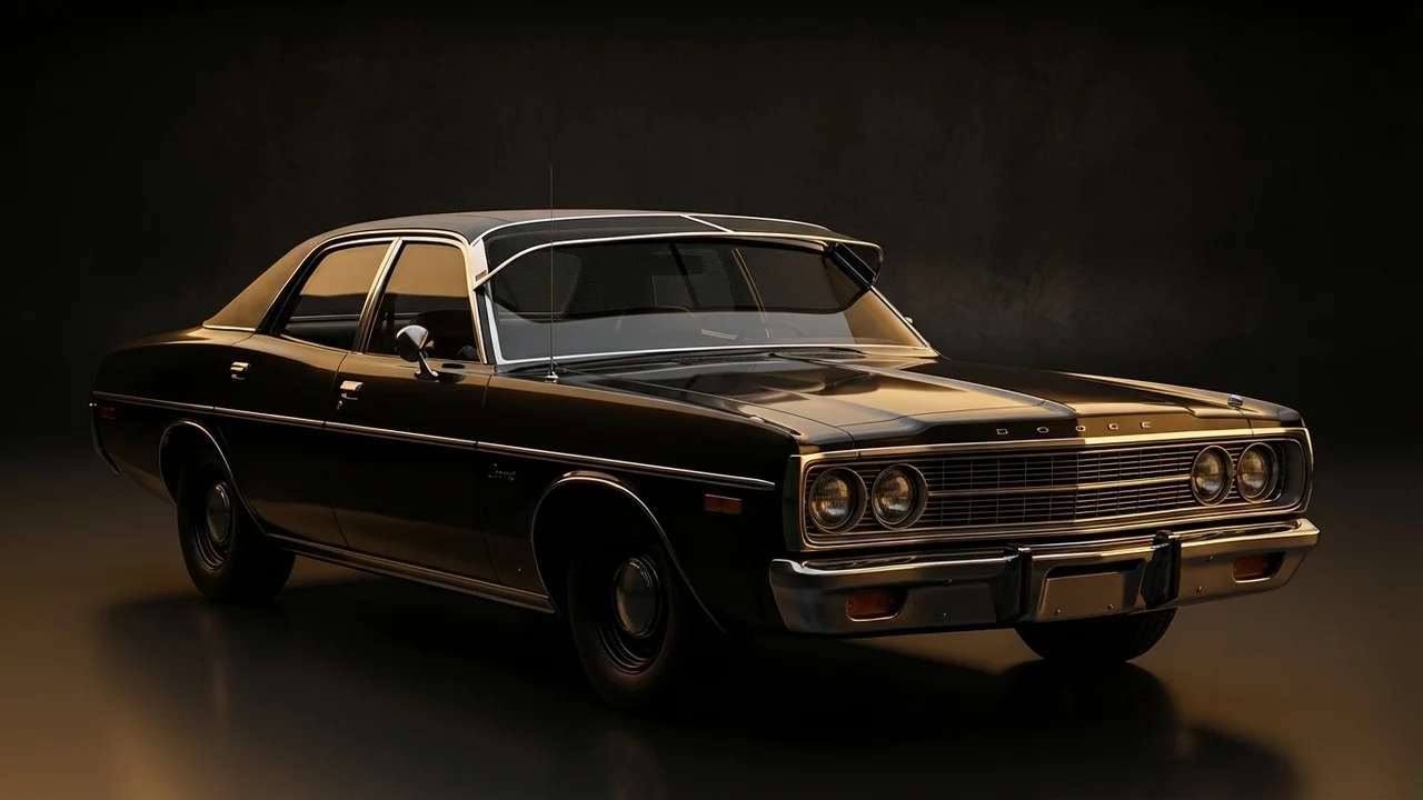 Dodge Coronet Car Windscreen Sunvisor - 1