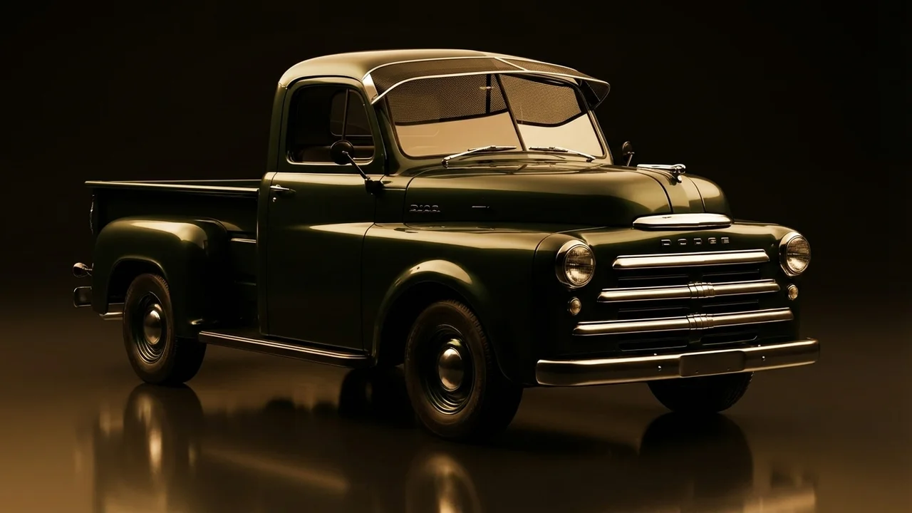 Dodge D100 Car Windscreen Sunvisor - 1