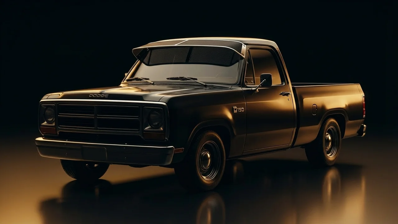 Dodge D150 Car Windscreen Sunvisor - 1