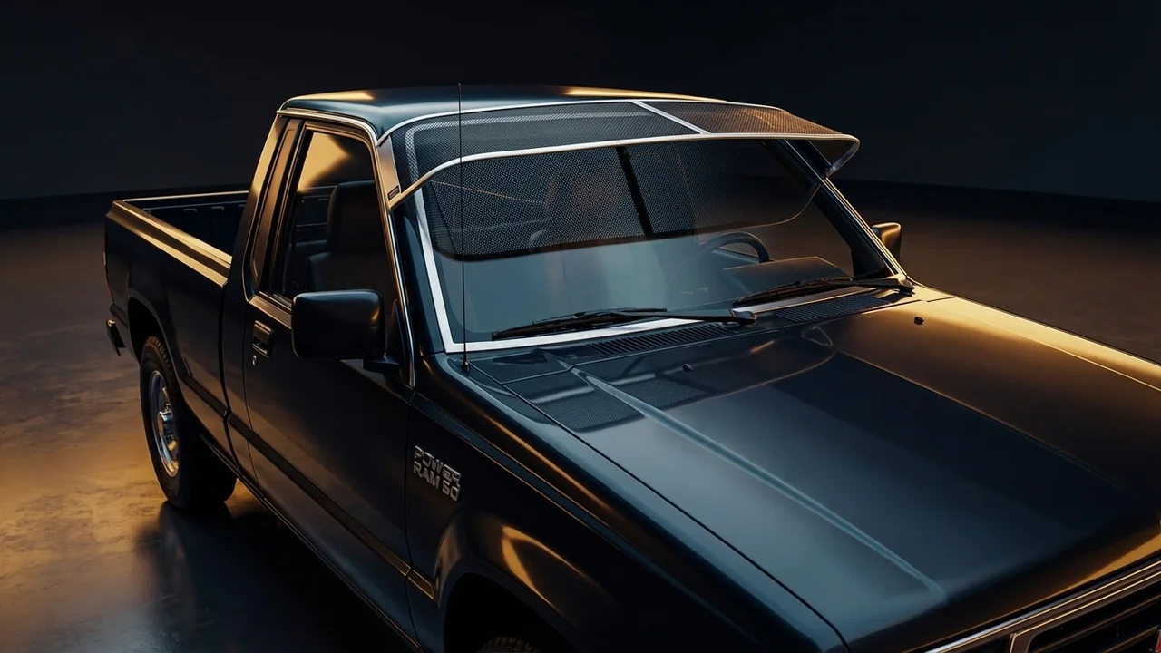 Dodge Power Ram 50 Car Windscreen Sunvisor - 50