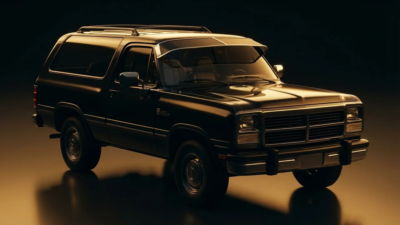 Dodge Ramcharger Car Windscreen Sunvisor - 1