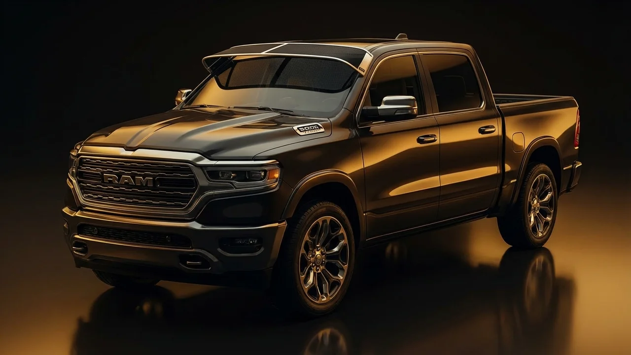 Dodge RD200 Car Windscreen Sunvisor - 1