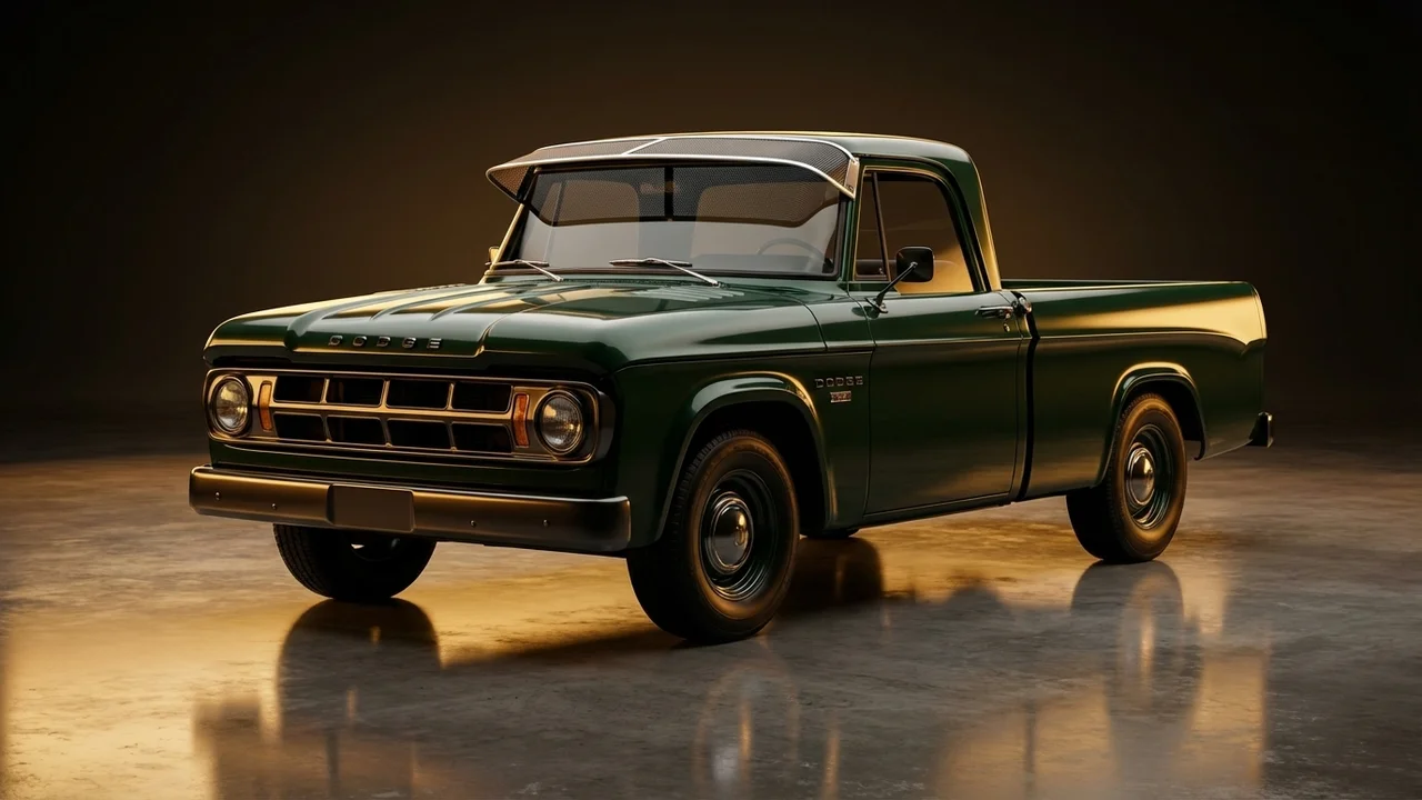 Dodge W100 Car Windscreen Sunvisor - 1