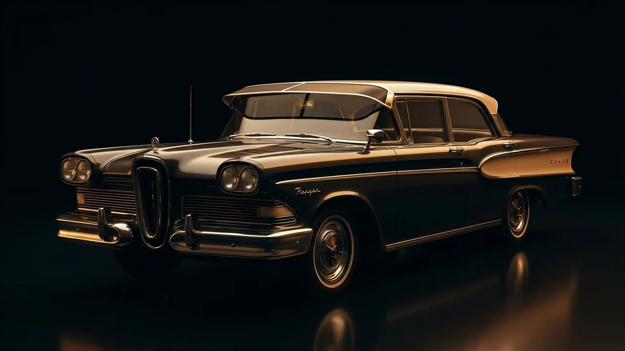 Edsel Ranger Car Windscreen Sunvisor - 1