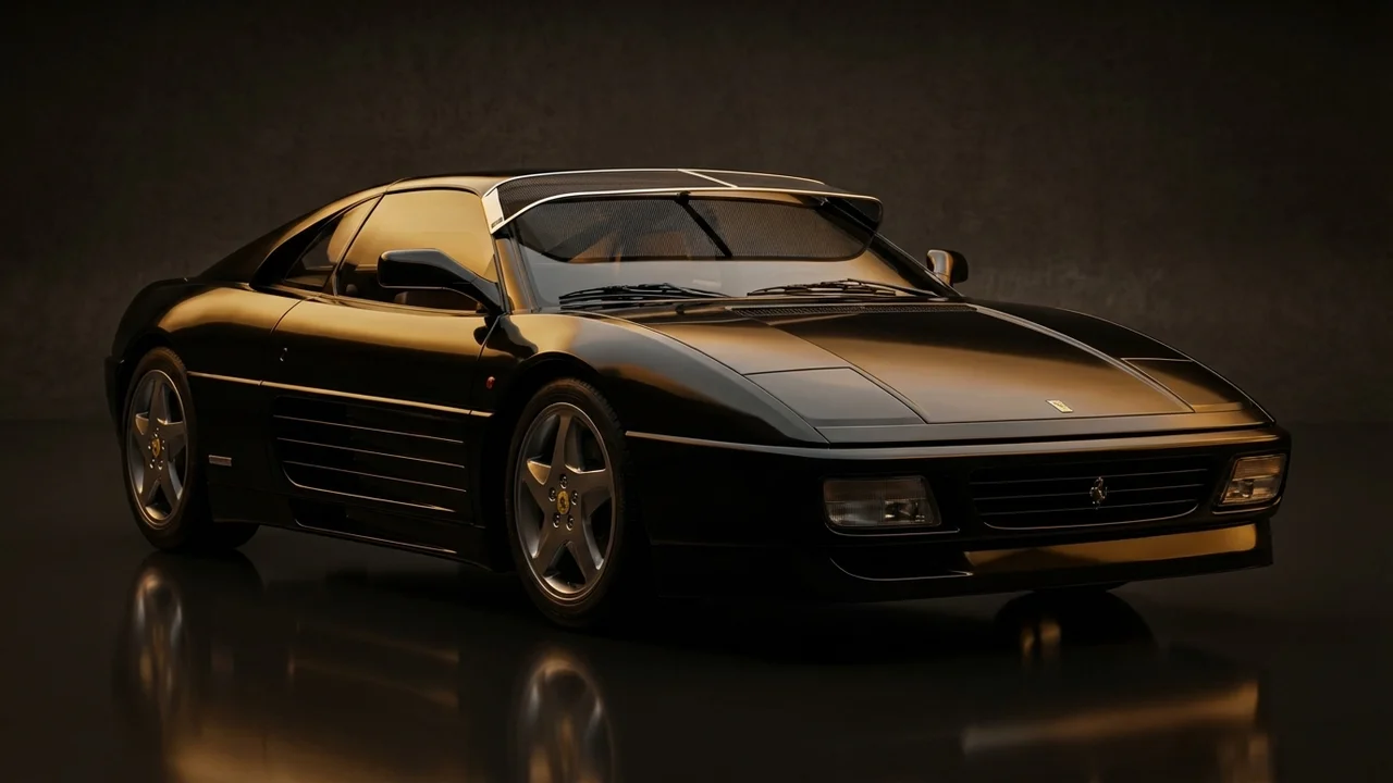 Ferrari 348 TS Car Windscreen Sunvisor - 1