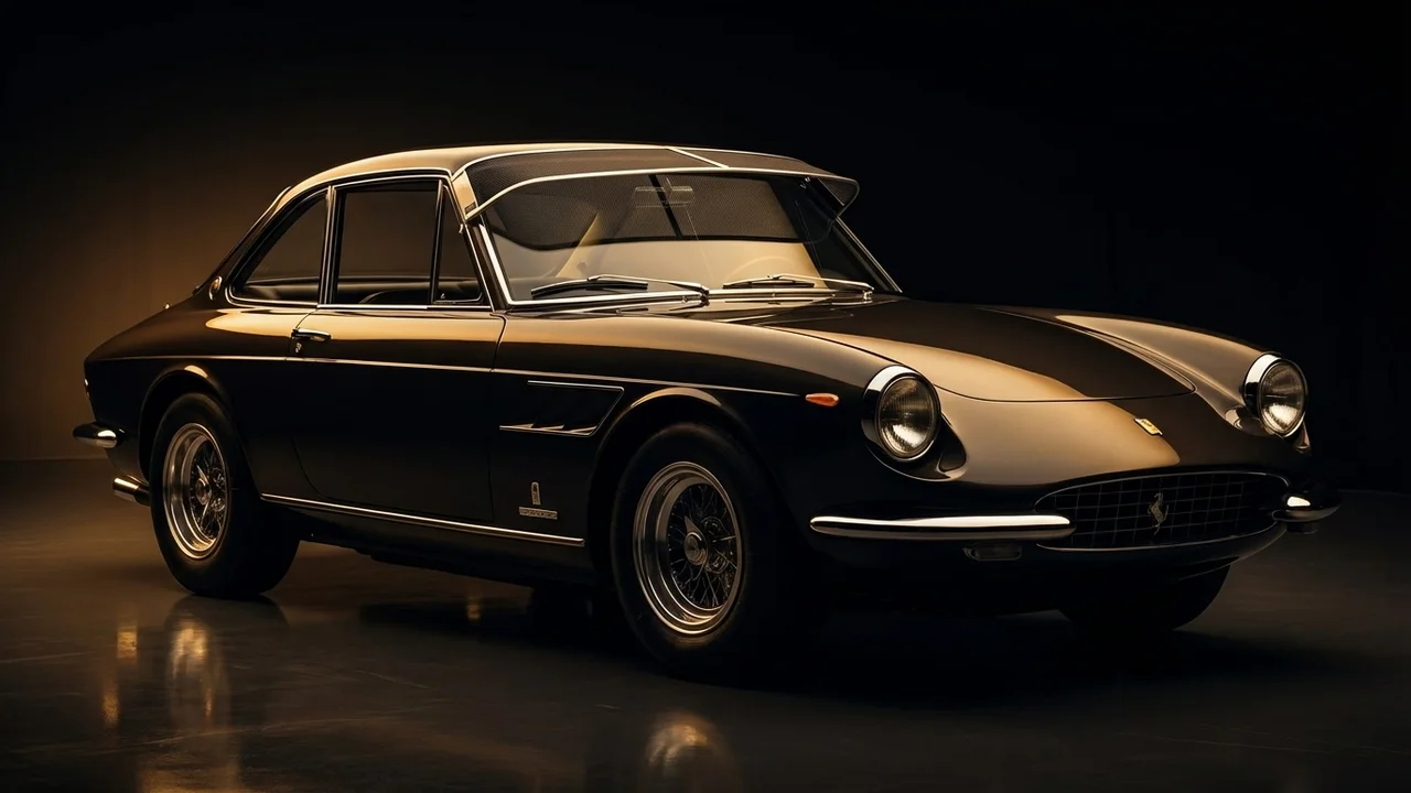 Ferrari 365 GTC Car Windscreen Sunvisor - 1