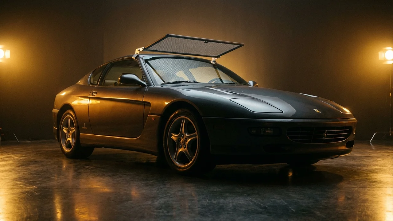 Ferrari 456 M GTA Car Windscreen Sunvisor - 1