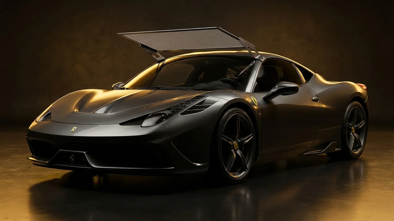 Ferrari 458 Speciale Car Windscreen Sunvisor - 1