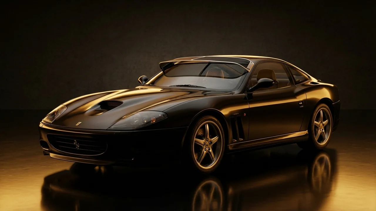 Ferrari 575 M Maranello Car Windscreen Sunvisor - 1