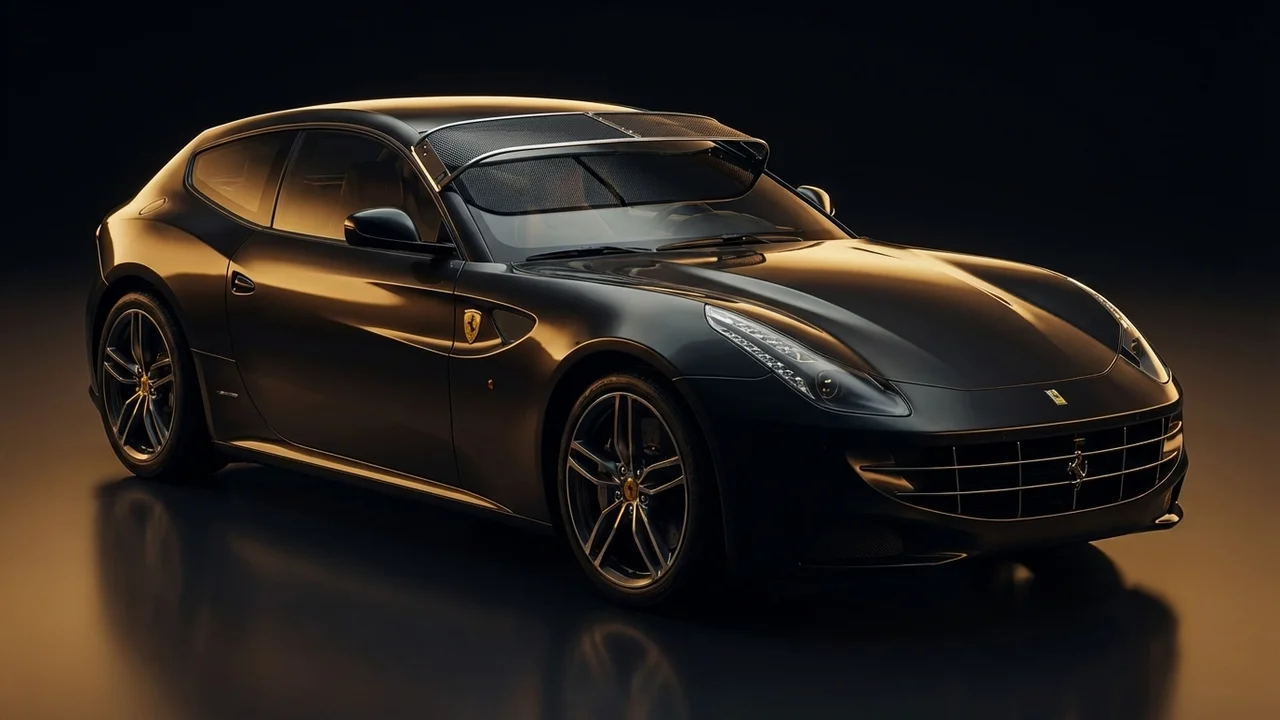 Ferrari FF Car Windscreen Sunvisor - 1