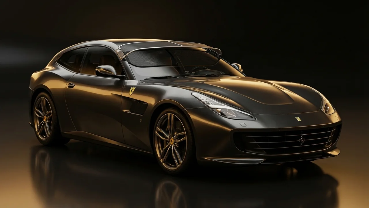 Ferrari GTC4Lusso Car Windscreen Sunvisor - 1