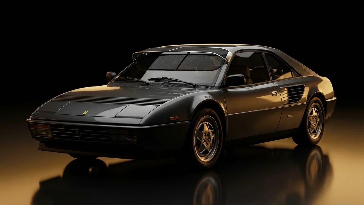 Ferrari Mondial t Car Windscreen Sunvisor - 1