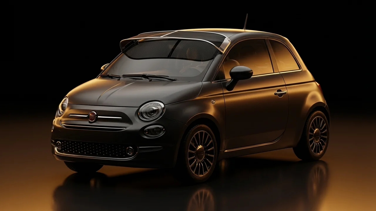 Fiat 500 Car Windscreen Sunvisor - 500