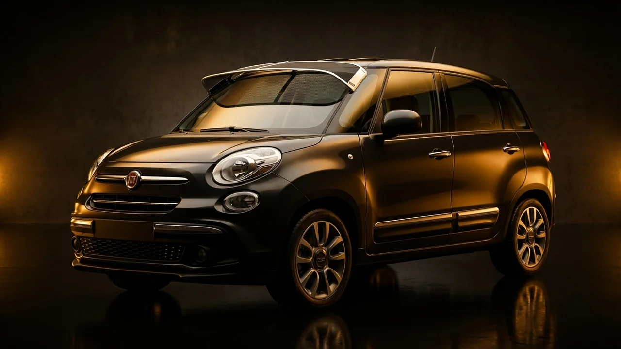 Fiat 500L Car Windscreen Sunvisor - 1