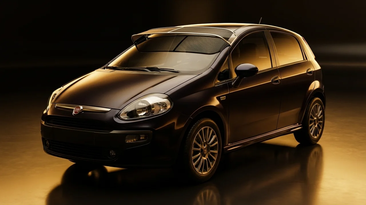 Fiat Punto Car Windscreen Sunvisor - 1