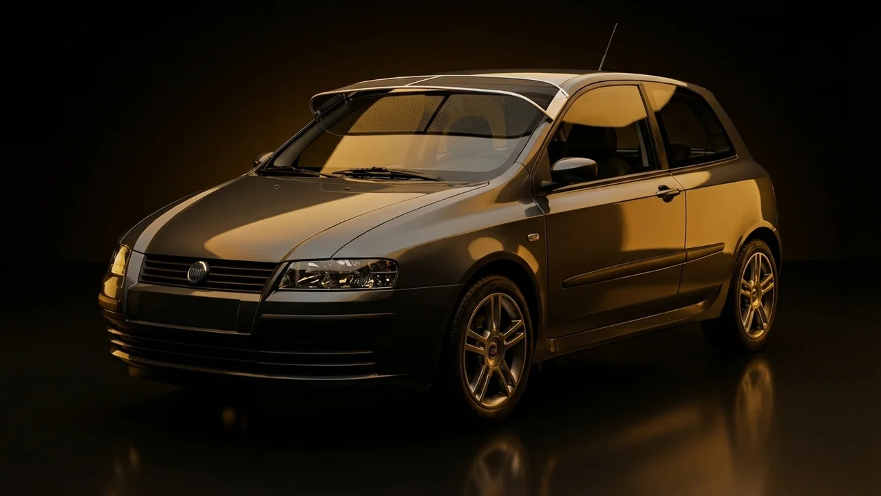 Fiat Stilo Car Windscreen Sunvisor - 1