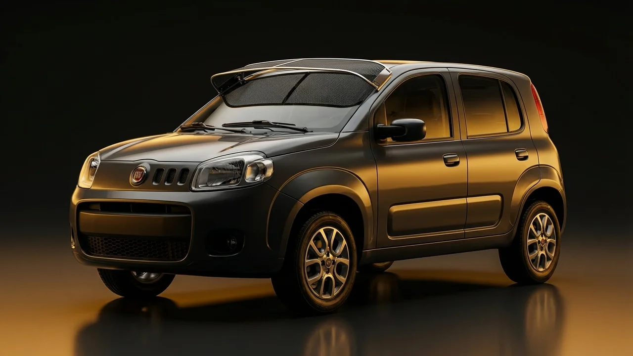 Fiat Uno Car Windscreen Sunvisor - 1